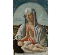 YIMACBJXX Famoso Arte Della Tela Quadri Modemi Señora adorando al niño durmiente del famoso artista per Decorazioni per la Casa 60x90cm