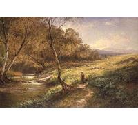YIMACBJXX Famoso Arte Della Tela Quadri Modemi sobre el Lledr de Benjamin Williams Líder per Decorazioni per la Casa 60x90cm
