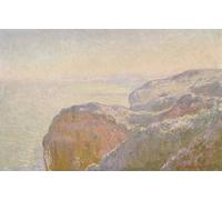 YIMACBJXX Famoso Arte Della Tela Quadri Modemi Valle de San Nicolás cerca de Dieppe de Claude Monet per Decorazioni per la Casa 60x90cm