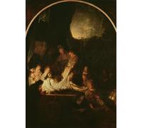 YIMACBJXX Famoso Murale Tela Painting Image el Entierro. por Rembrandt Van Rijn per la Decorazione Domestica dell'ufficio 60x90cm