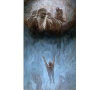 YIMACBJXX Famoso Murale Tela Painting Image El rico en el infierno de Jacques per la Decorazione Domestica dell'ufficio 60x90cm