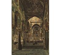 YIMACBJXX Famoso Parete Immagine Arte Dipinto Cappella Palatina Palermo de Frederic Leighton per L'arredamento del Soggiorno 60x90cm