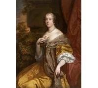 YIMACBJXX Famoso Parete Immagine Arte Dipinto Elizabeth Lady Leicester de Peter Lely per L'arredamento del Soggiorno 60x90cm