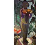 YIMACBJXX Famoso Parete Immagine Arte Dipinto Kinderakt con pecera de Paula Modersohn Becker per L'arredamento del Soggiorno 60x90cm