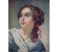YIMACBJXX Famoso Parete Immagine Arte Dipinto Marguise de Crussolls de Elisabeth Louise Vigée Lebrun per L'arredamento del Soggiorno 60x90cm