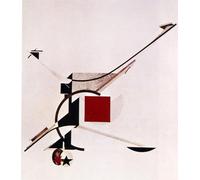 YIMACBJXX Famoso Parete Immagine Arte Dipinto Sobre el sol de Eliezer Markowich Lissitzky per L'arredamento del Soggiorno 60x90cm