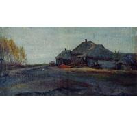 YIMACBJXX Famoso Poster Stampa Stampe Pittura Aldea de Isaac Levitan per la Decorazione Della Parete 60x90cm