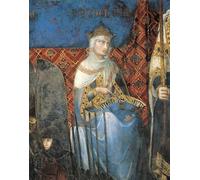 YIMACBJXX Famoso Poster Stampa Stampe Pittura Alegoría de la Prudencia del Buen Gobierno de Ambrogio Lorenzetti per la Decorazione Della Parete 60x90cm