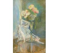 YIMACBJXX Famoso Poster Stampa Stampe Pittura Anémonas rosas de Berthe Morisot per la Decorazione Della Parete 60x90cm