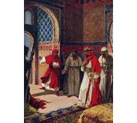 YIMACBJXX Famoso Poster Stampa Stampe Pittura el último concilio de boabdil en la alhambra de john harris valda per la Decorazione Della Parete 60x90cm