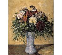 YIMACBJXX Famoso Poster Stampa Stampe Pittura Flores en Avase de Paul Cézanne per la Decorazione Della Parete 60x90cm
