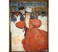 YIMACBJXX Famoso Poster Stampa Stampe Pittura Patinadores de Pierre Bonnard per la Decorazione Della Parete 60x90cm