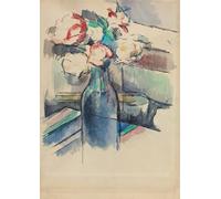 YIMACBJXX Famoso Poster Stampa Stampe Pittura Rosas en una botella de Paul Cézanne per la Decorazione Della Parete 60x90cm