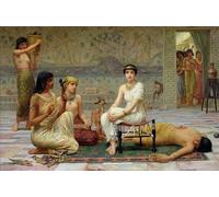YIMACBJXX Famoso Tela e Immagini Mural Dipinto Loves Labors Lost por Edwin Longsden Long per L'arredamento Della Camera da Letto 60x90cm