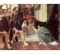 YIMACBJXX Famoso Tela e Immagini Mural Dipinto Proclamándonos Emperador Lawrence Alma-tadema per L'arredamento Della Camera da Letto 60x90cm