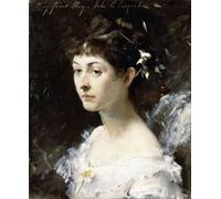 YIMACBJXX Famoso Tela e Immagini Mural Dipinto Retrato de Mary Turner Austin por John Singer Sargent per L'arredamento Della Camera da Letto 60x90cm