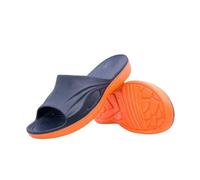 YIMAISZQ Ciabatte Uomo Grande Taglia 49 50 51 52 Pannelli in Gomma da Spiaggia Uomini Scivoli Scarpe Estive Casa Interno Morbida Comodo Confortevole-Arancia Blu-50