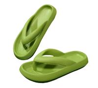 YIMAISZQ Ciabatte Uomo Spessa Sole Slifori Uomini Eva Flip Scarpe Estive Coppia Pantofole di Grandi Dimensioni 47 Sandali da Spiaggia All'aperto per Uomini-verde-42-43