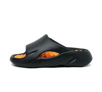 YIMAISZQ Ciabatte Uomo Uomini Massaggio Pantofole Sandali Esterni Interni Scarpe Casual Spiaggia Comode Vetrini Morbidi da di Grandi Dimensioni 46 47 47-Arancia Nera-44-45