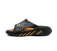 YIMAISZQ Ciabatte Uomo Uomini Massaggio Pantofole Slides Indoor Outdoor Sandali Spiaggia Scarpe Casual Comodo Sole Big Size 38-47-jf700-nero-arancione-46-47