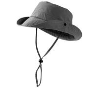 YIMAIWLX Cappello Uomo Grande Taglia 64 Cm Cappello Secchio Maschio Summer Protection Sun Cappello da Sole Outdoor Fishing Fisherman Hat Women Couple Bob Style-grigio-59-64