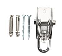 yiMANtrading Ganci per Sospensione per Yoga Resistenti, Ganci per Amaca in Acciaio Inossidabile con Viti, Kit di Fissaggio per Altalena per Sacchi di Sabbia per Yoga, Accessori per Yoga Aereo