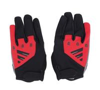 yiMANtrading Guanti da ciclismo a dita intere, guanti da equitazione leggeri e antiscivolo con assorbimento degli urti per touchscreen, per uomini e donne, con fodera in pile per il pendolarism (M)