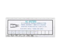 yiMANtrading Pulsante cronografo con corona per orologio tipo a vite, accessorio professionale per pulsante orologio AC - 6057SPS, parte di ricambio in acciaio inossidabile con 7 specifiche,