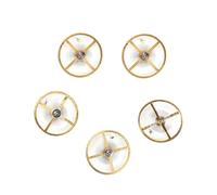 yiMANtrading Ruota di bilanciamento con sostituzione della spirale a piena oscillazione per movimento 8205, pezzi di ricambio in lega di precisione per orologiai, include scatola di conservazio