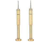 yiMANtrading Set di cacciaviti per occhiali professionali, 2 pezzi, strumento multifunzionale per la riparazione di occhiali con punte a scanalatura da 1,6 mm e a croce, impugnatura ergonomica