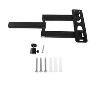 yiMANtrading Supporto a parete pieghevole per proiettore, staffa universale e regolabile per proiettore con attacco da 1/4", supporto in acciaio da 20-40 cm per home theater, ufficio e aula