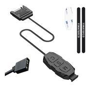YIMATEECO ARGB controller, controller ARGB manualmente indirizzabile 5 V 3 poli, alimentatore di rete per schede madri senza 5 V, ventola fai da te, strisce luminose ecc