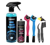 YIMAX Kit Pulizia e Lubrificante a Secco per Catene Bici: Spray Sgrassatore 500