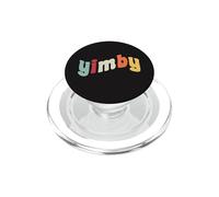 Yimby Activist Pro Housing Sì nel mio cortile di trasporto pubblico PopSockets PopGrip per MagSafe