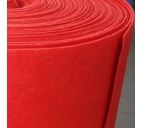 Yimihua Addensare Tessuto in Feltro Rotolo colorato 100 cm di Larghezza Feltro in Fogli Feltro e Pannolenci Feltro per Cucire Mestieri Stoffa di Cucito Bricolage Tessuto,Rosso(Size:1 * 10m)