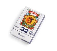 YIMINGOUFEI Mazzo di Carte Spagnole 50 Carte in PVC, Carte da Gioco Impermeabili e Antistrappo 6,2 x 9,5 cm, per Mus Briscola Tute Scopa, Blu e Bianco