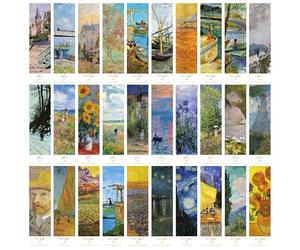 YIMINGOUFEI Segnalibri Artistici, 30 Pezzi con Dipinti Classici