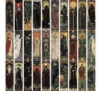 YIMINGOUFEI Segnalibri della serie Retro Wizard, 30 pezzi, 15 cm x 4 cm, design letterario creativo per amanti dei libri, insegnanti e studenti, adatto per regali.