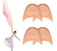 YIMVUNZ 2 Paia Salvapunte in Silicone Gel Salva Punte Copri Dita Salvapunta Salvapunte in Silicone per Scarpe a Punta Ballet e Danza Classica