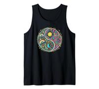 Yin And Yang Balance. Tai Chi, Qi Gong, Reiki Flow, Colorful Canotta