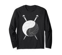 Yin And Yang Filato Uncinetto Uncinetto Uncinettista Maglia a Manica