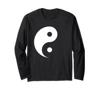 Yin e Yang - Design dello Spazio Negativo Maglia a Manica