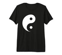 Yin e Yang - Design dello Spazio Negativo Maglietta Premium
