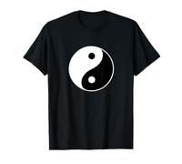 Yin e Yang Simbolo Pace Amore Equilibrio Yoga Tai Chi Yinyang Maglietta
