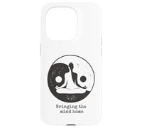 Yin e Yang Yoga Custodia per iPhone 15 Pro