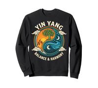 Yin Yang Balance Harmony Zen Spiritual Meditation Felpa