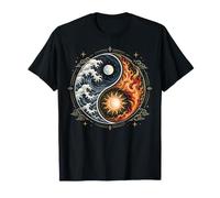 Yin Yang Balance Harmony Zen Spiritual Meditation Maglietta