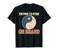 Yin Yang Equilibrio Spirituale Pace Interiore Chaos Regalo Maglietta