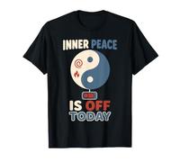 Yin Yang Equilibrio Spirituale Pace Interiore Chaos Regalo Maglietta