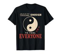 Yin Yang Equilibrio Spirituale Pace Interiore Chaos Regalo Maglietta